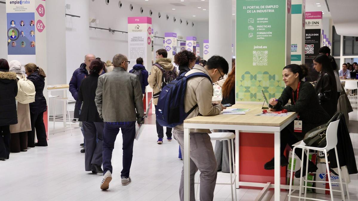 Apertura de la Feria de Empleo y Formación MerkaLan