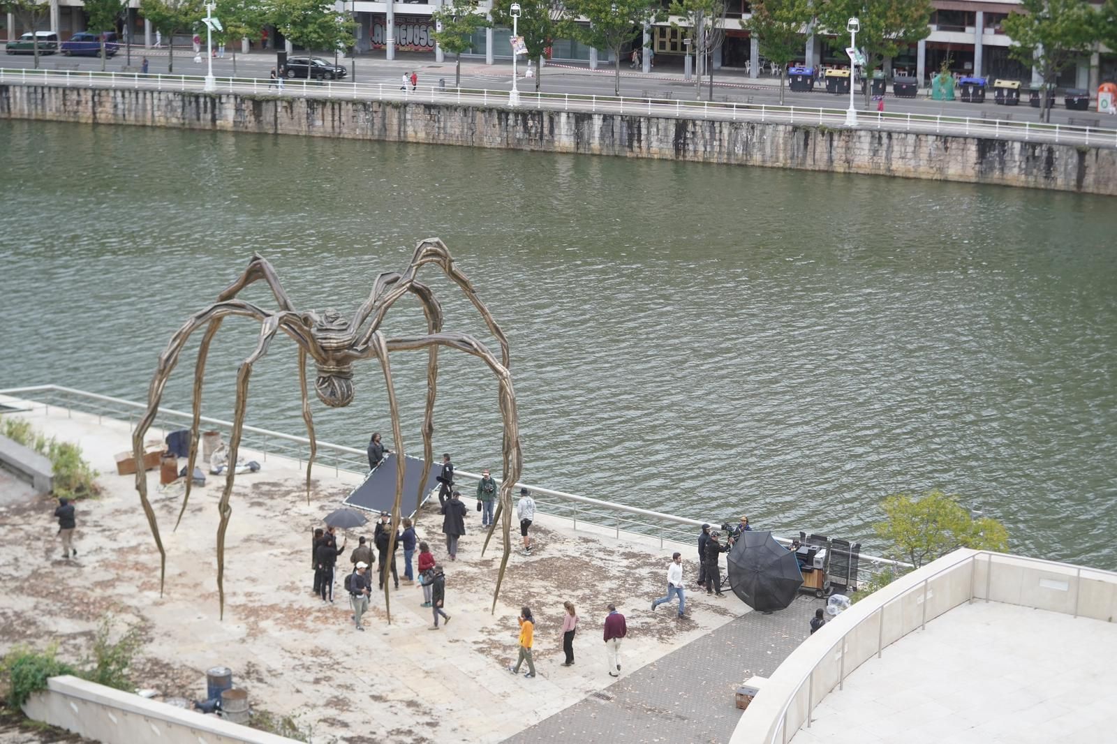 En imágenes: rodaje de 'The Walking Dead' en Bilbao