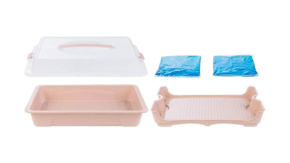 Recipiente portalimentos refrigerante