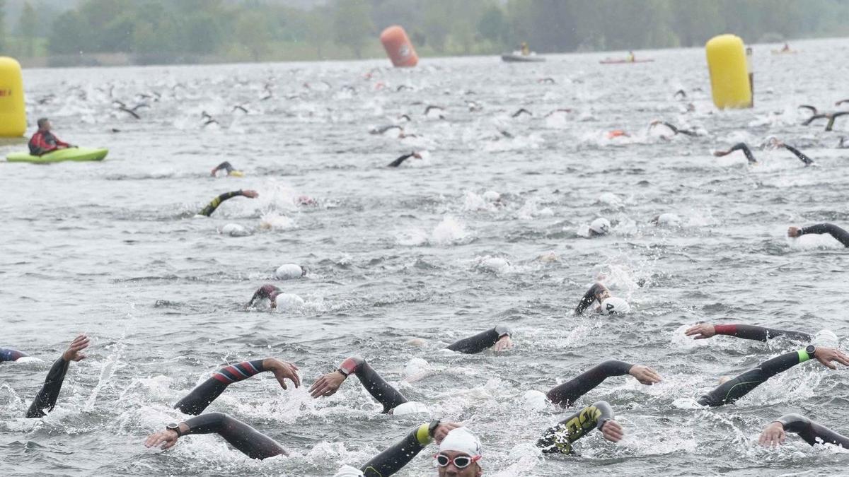 Prueba de natación ajena a esta información