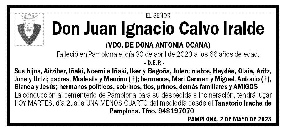 Juan Ignacio Calvo Iralde