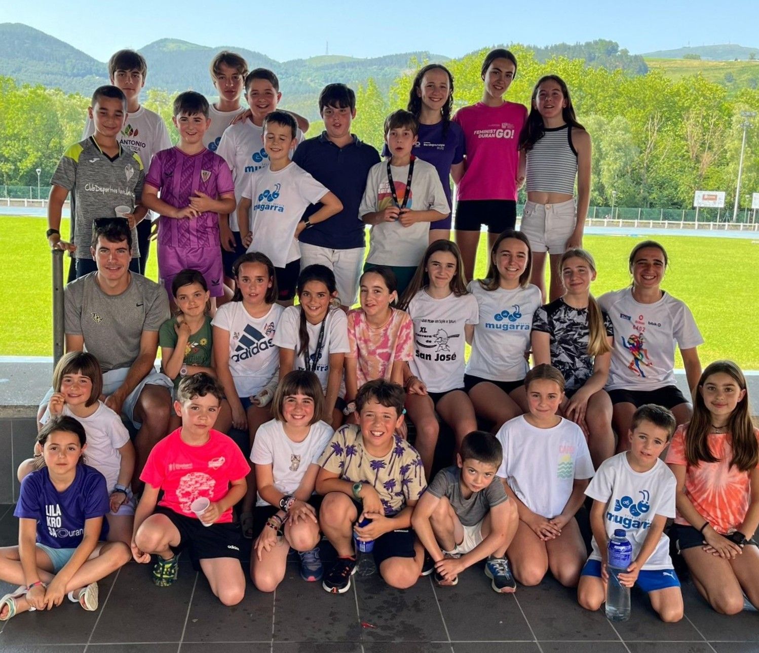 La escuela cuenta hoy con más de 35 niños y 23 juveniles y sub-23