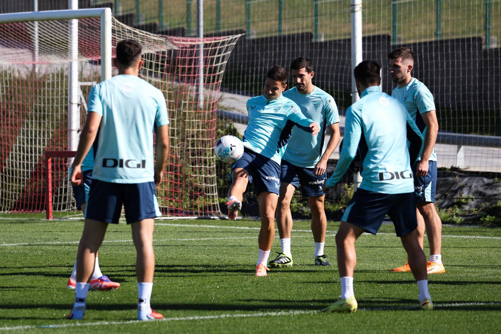 Entrenamiento del Athletic en Lezama