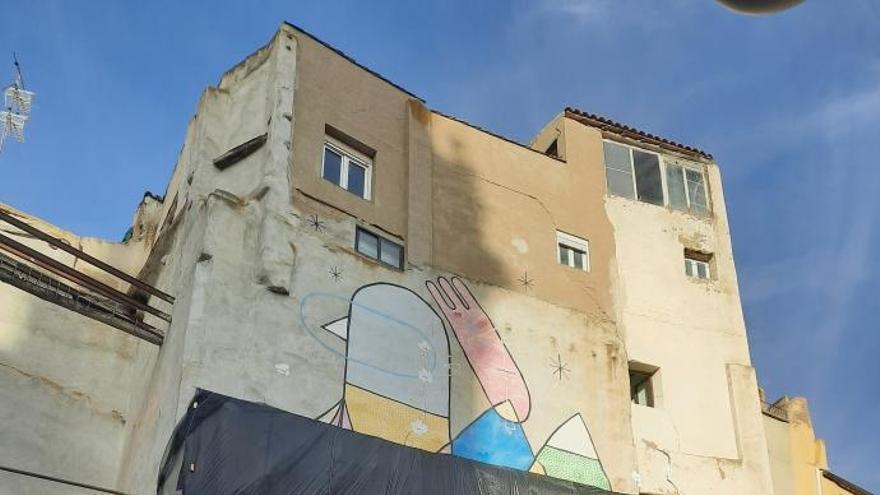 Se inicia el proceso para declarar en ruina el edificio de la calle Rúa, 14 de Tudela