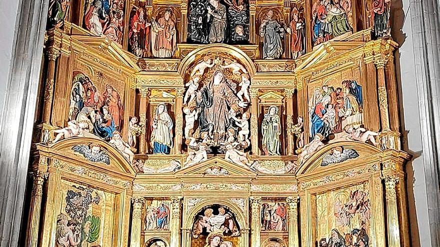 Sta. Mª de Cáseda celebra el sábado los 450 años de su retablo mayor