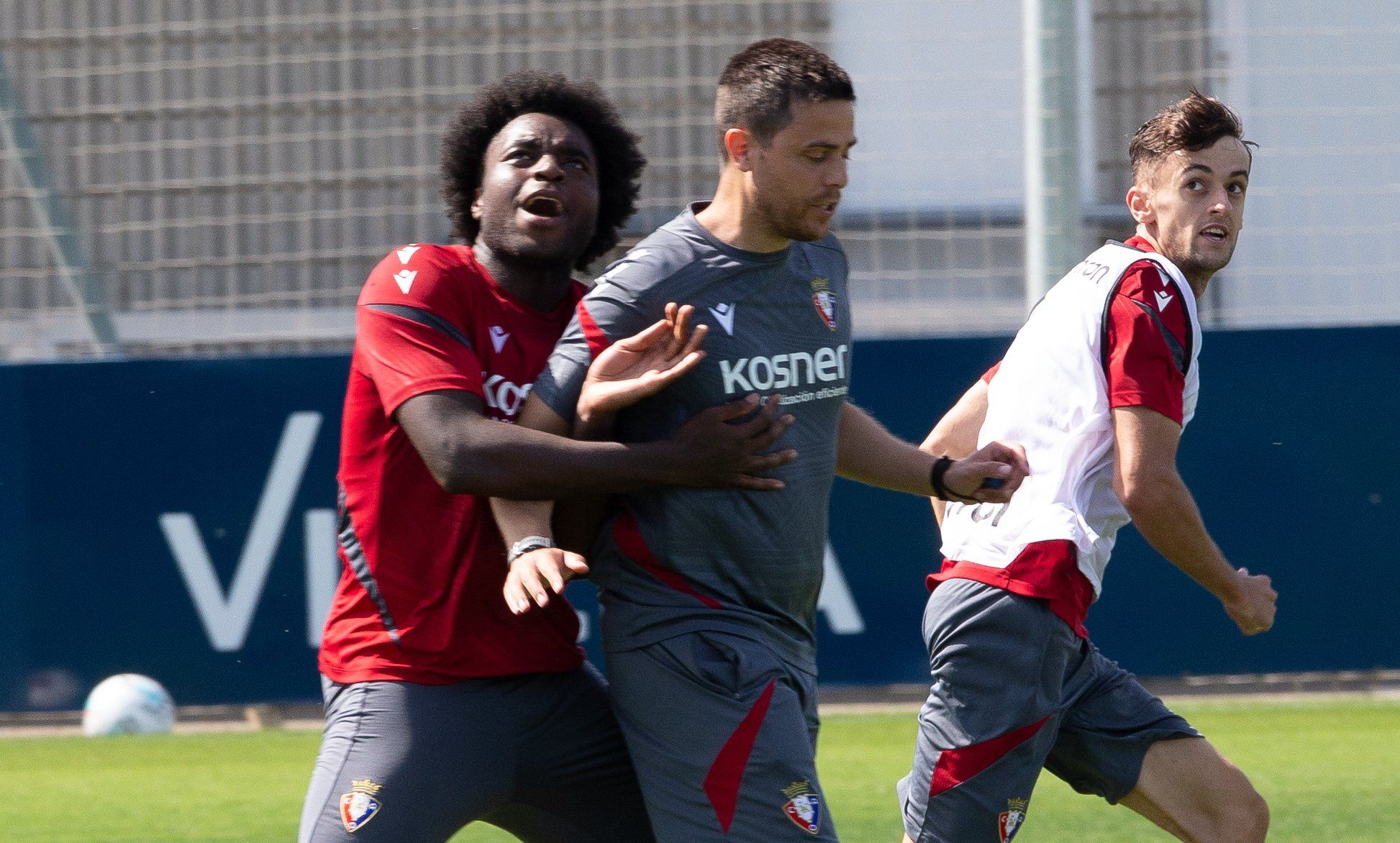 Fotos del entrenamiento de Osasuna en Tajonar del lunes 4 de agosto
