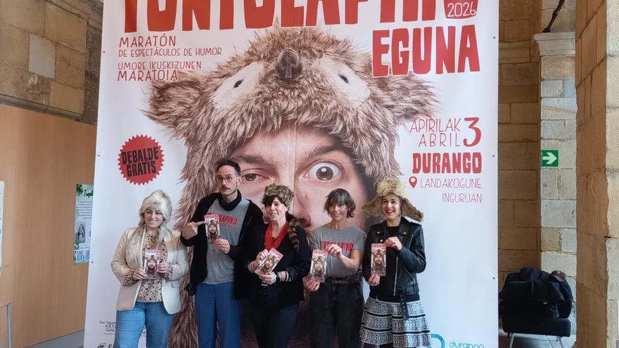 TontoLapiko Eguna volverá a llenar Durango de humor en Viernes Santo