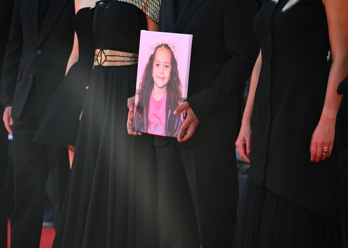 La alfombra roja del Festival de Venecia se tiñe de luto en el estreno de la película 'The voice of Hind Rajab'