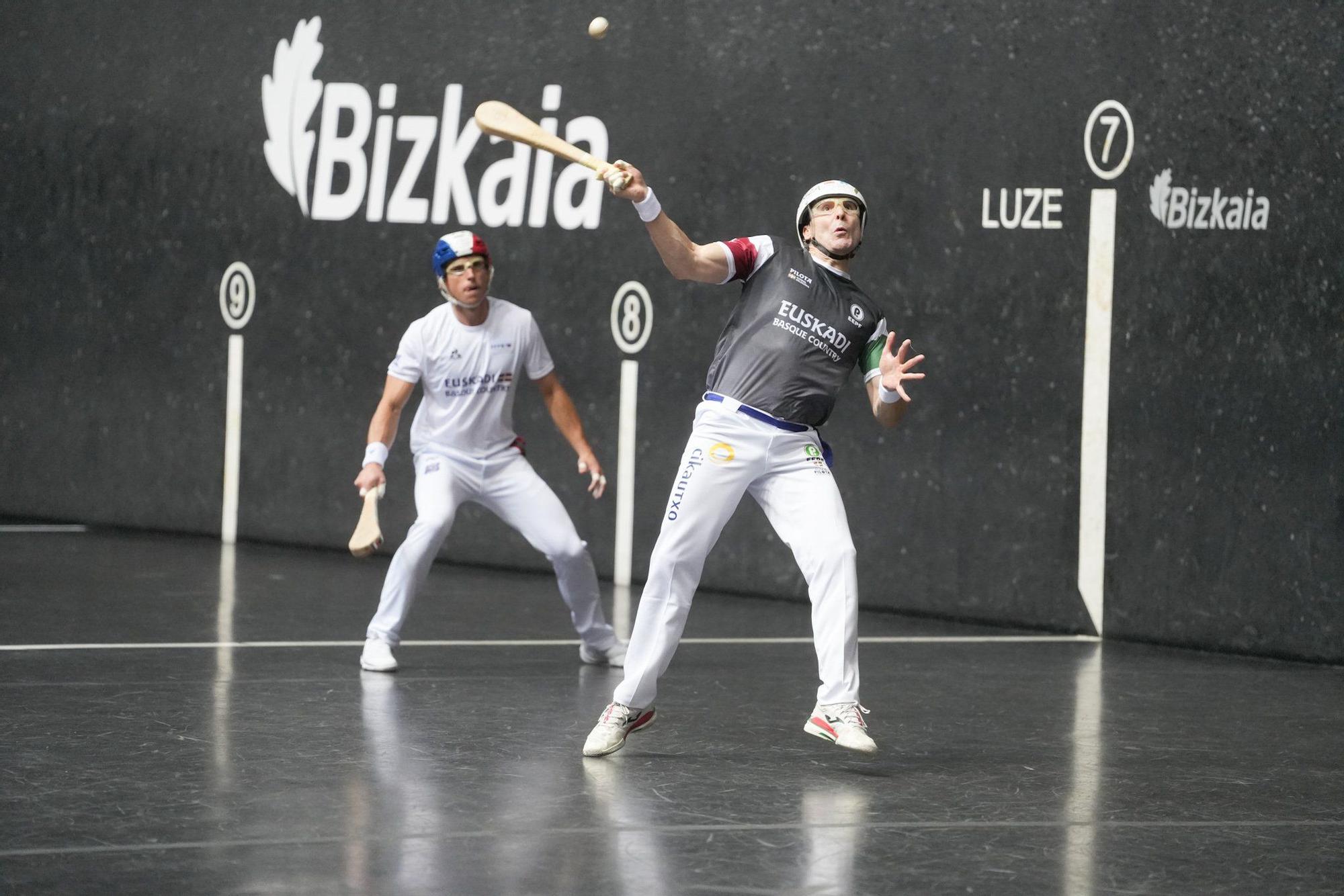 Gaubeka e Imanol superan a Necol-Brefel en la primera jornada de la Liga de Naciones en Bilbao.