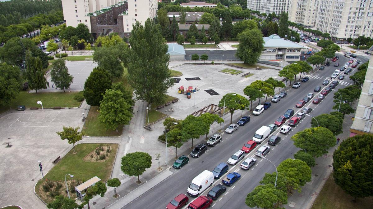Foto archivo: Vista de la calle Paula Montal Foto archivo: Vista de la calle Paula Montal