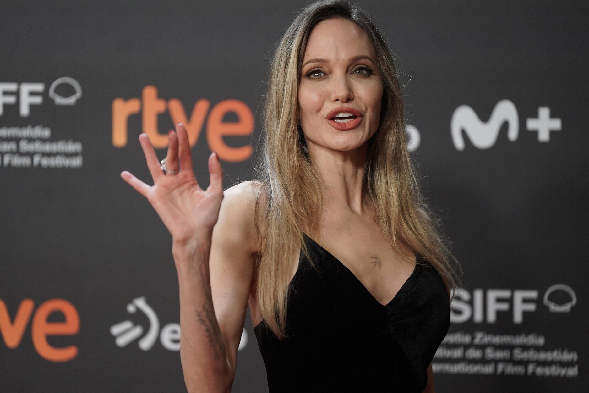 Angelina Jolie brilla en el Zinemaldia