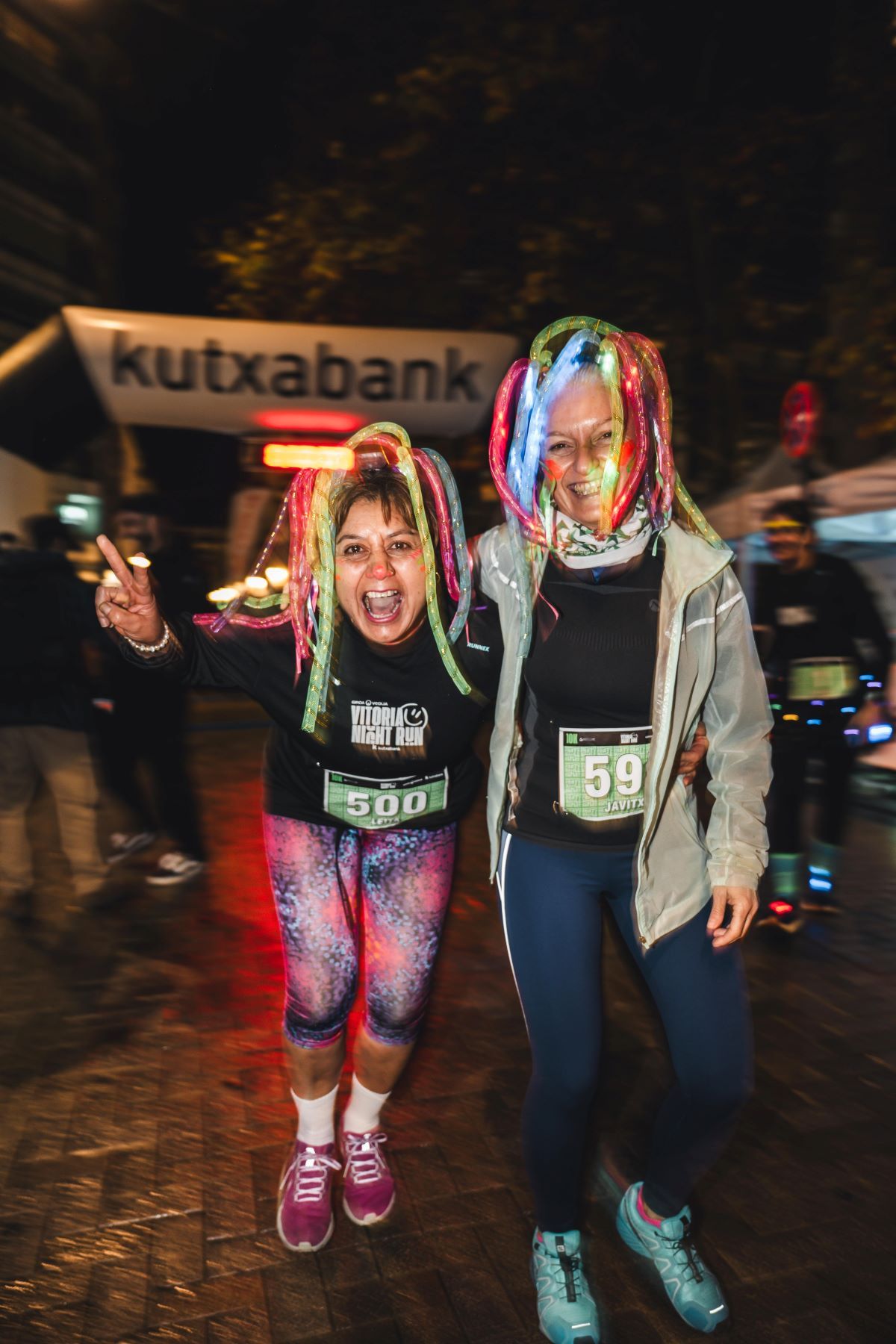 Las mejores imáganes de la Giroa Veolia Vitoria Night Run