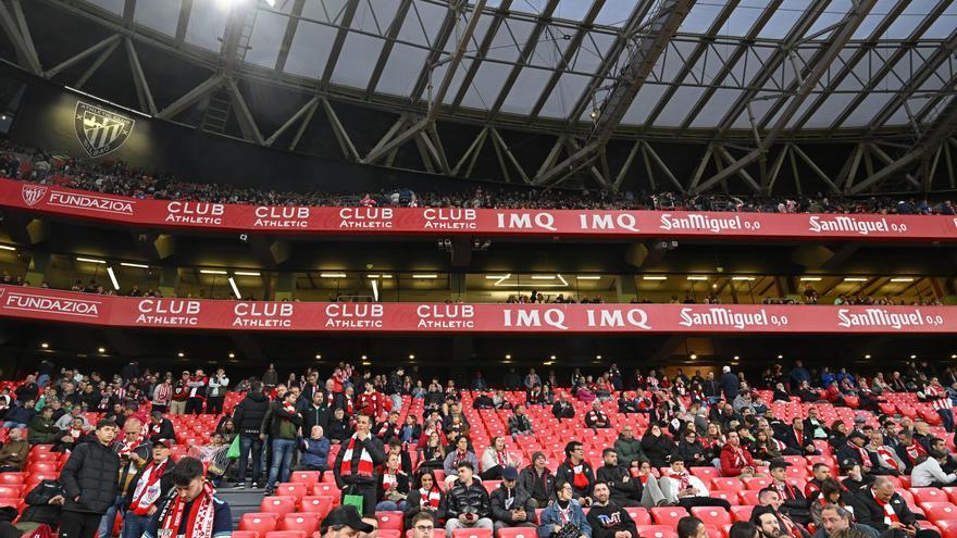 El Athletic corrige la modificación en el anillo sur de San Mamés