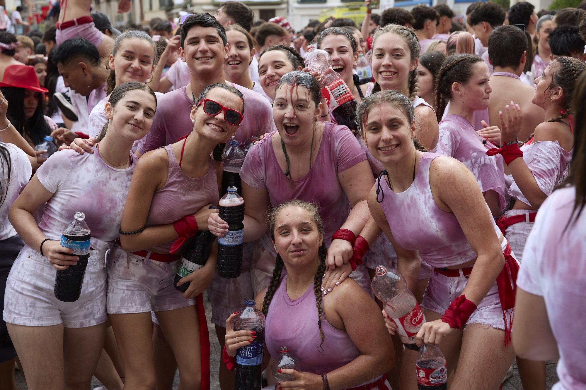Fotos del cohete de las fiestas de Tudela 2025
