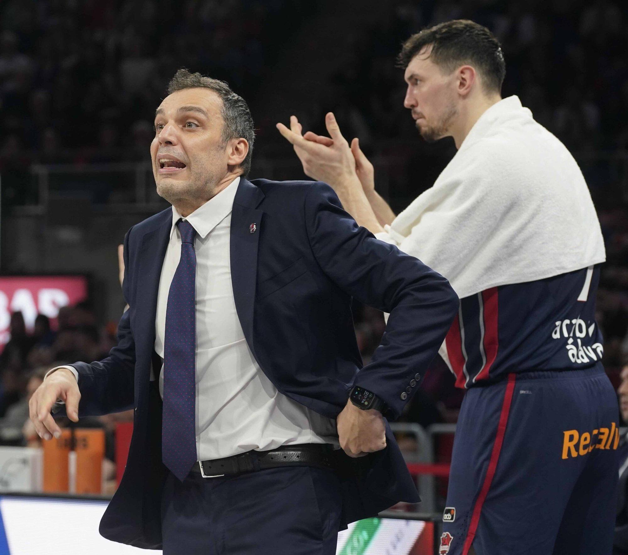 En imágenes: Derrota del Baskonia ante el Valencia Basket