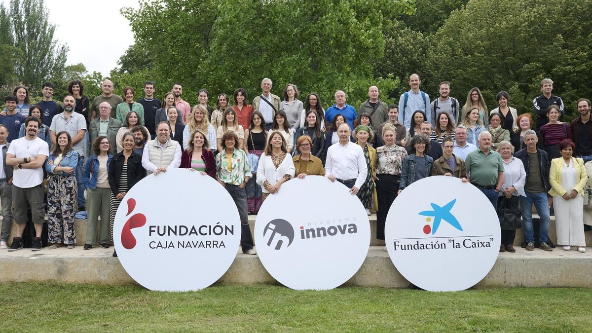 Varios de los representantes de los proyectos beneficiarios del Programa Innova 2025.