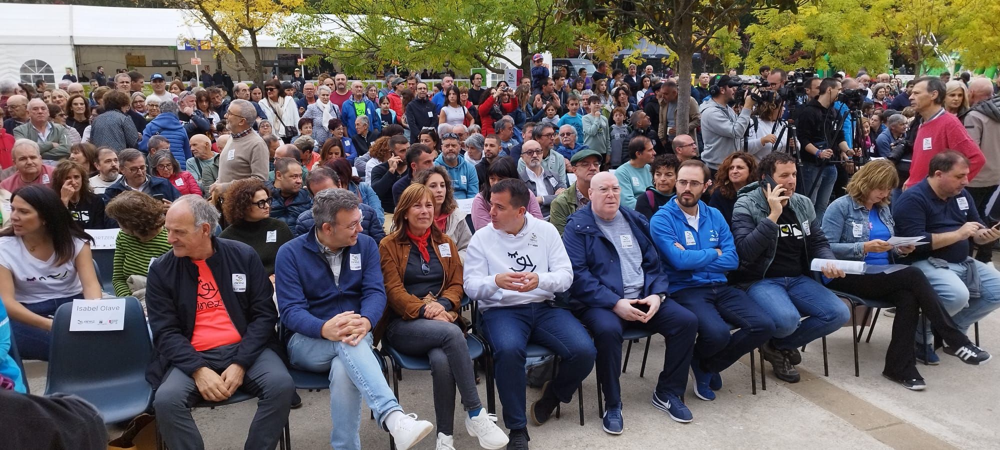 Fotos: Nafarroa Oinez 2025 en la ikastola Paz de Ziganda de Villava - Atarrabia