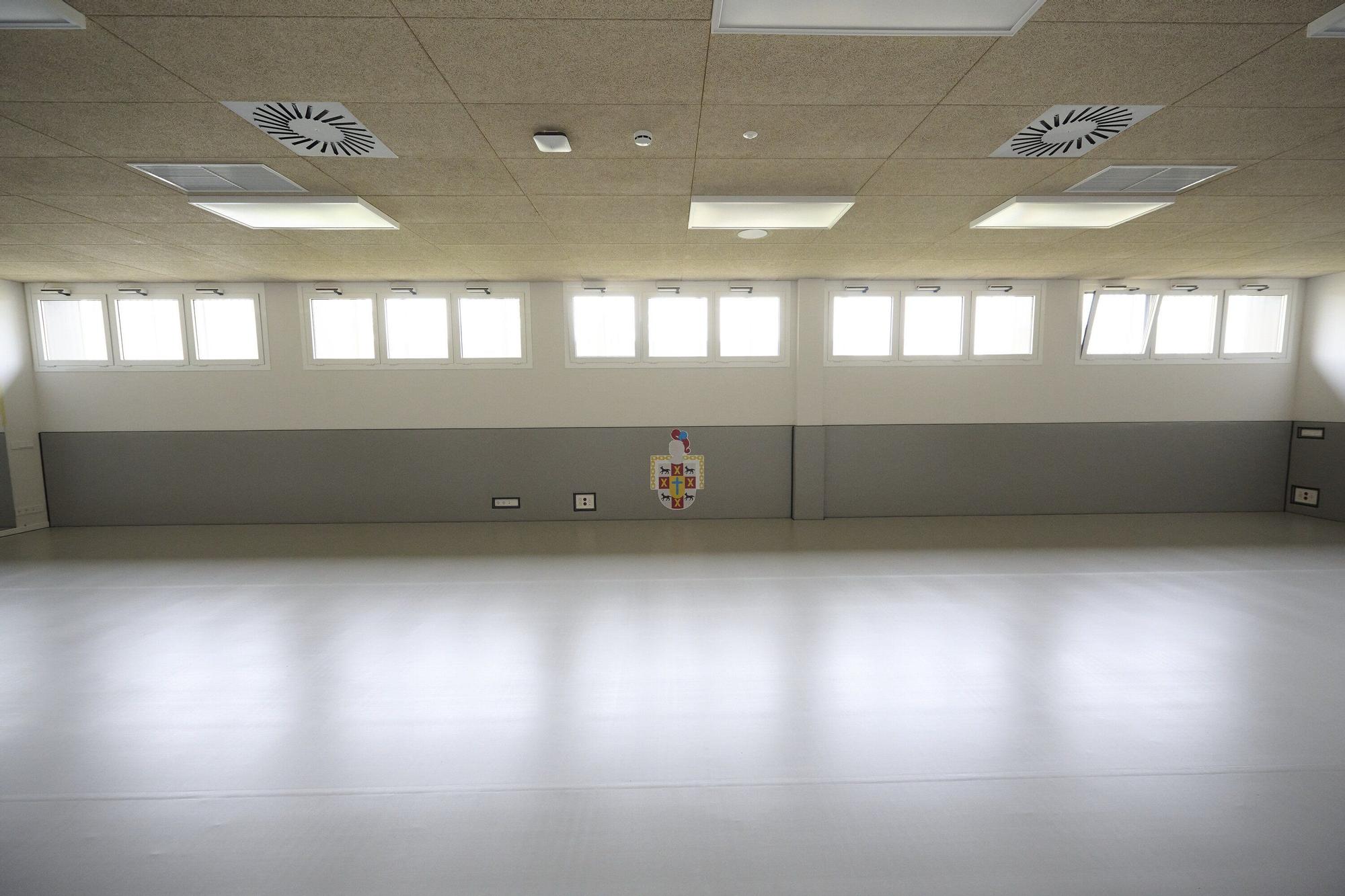 Fotos del nuevo polideportivo de Valle de Egüés