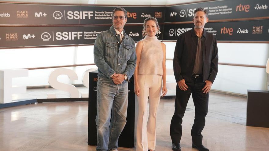 Brad Pitt: "Donostia es una ciudad maravillosa y Eduardo Chillida es uno de mis escultores favoritos"