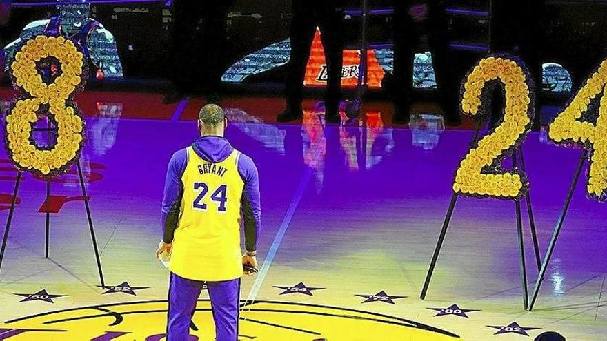 El Staples Center se despide entre honores del ‘inmortal’ Kobe Bryant