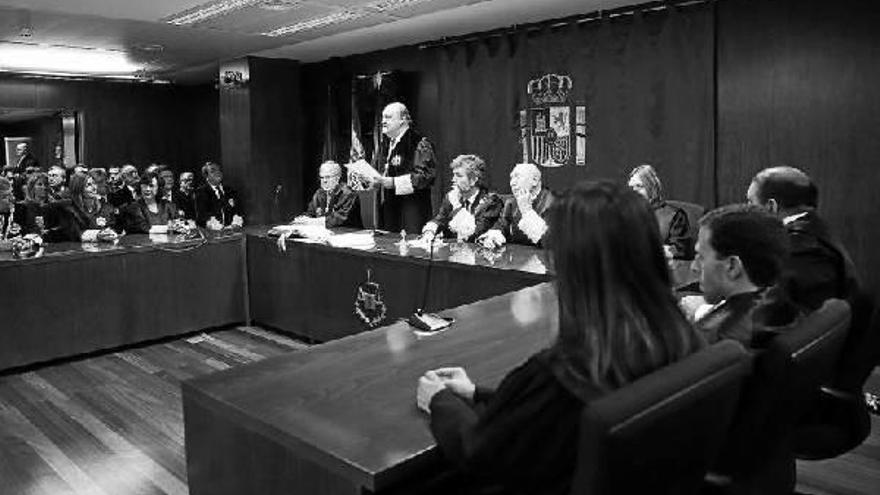 Toma de posesión del presidente del TSJN, Joaquín Galve.