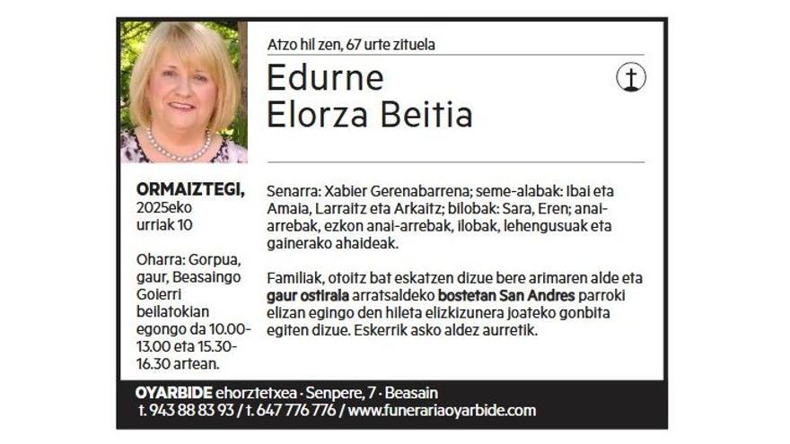 Edurne Elorza Beitia