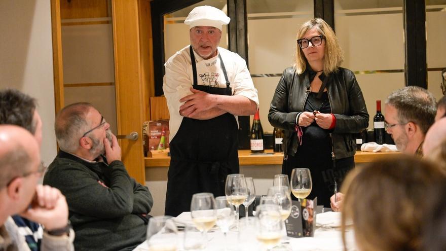 El Aratz y la bodega Parés Baltà unen fuerzas en una espectacular cena maridaje