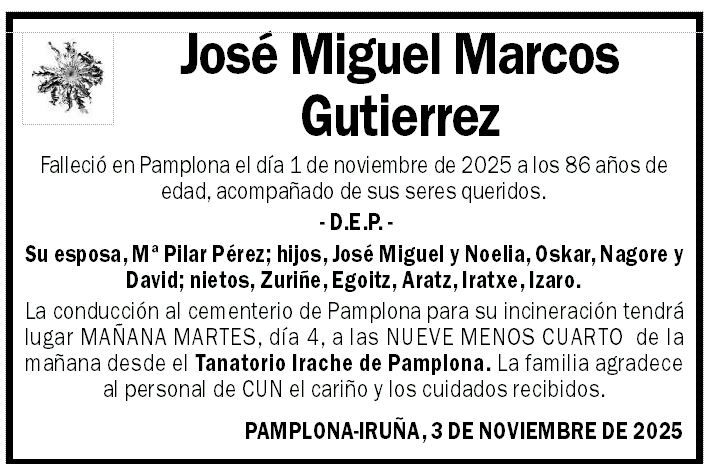 José Miguel Marcos Gutierrez