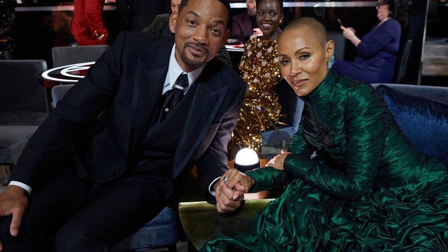 Will Smith y Jada Pinkett, en la última gala de los Oscar.