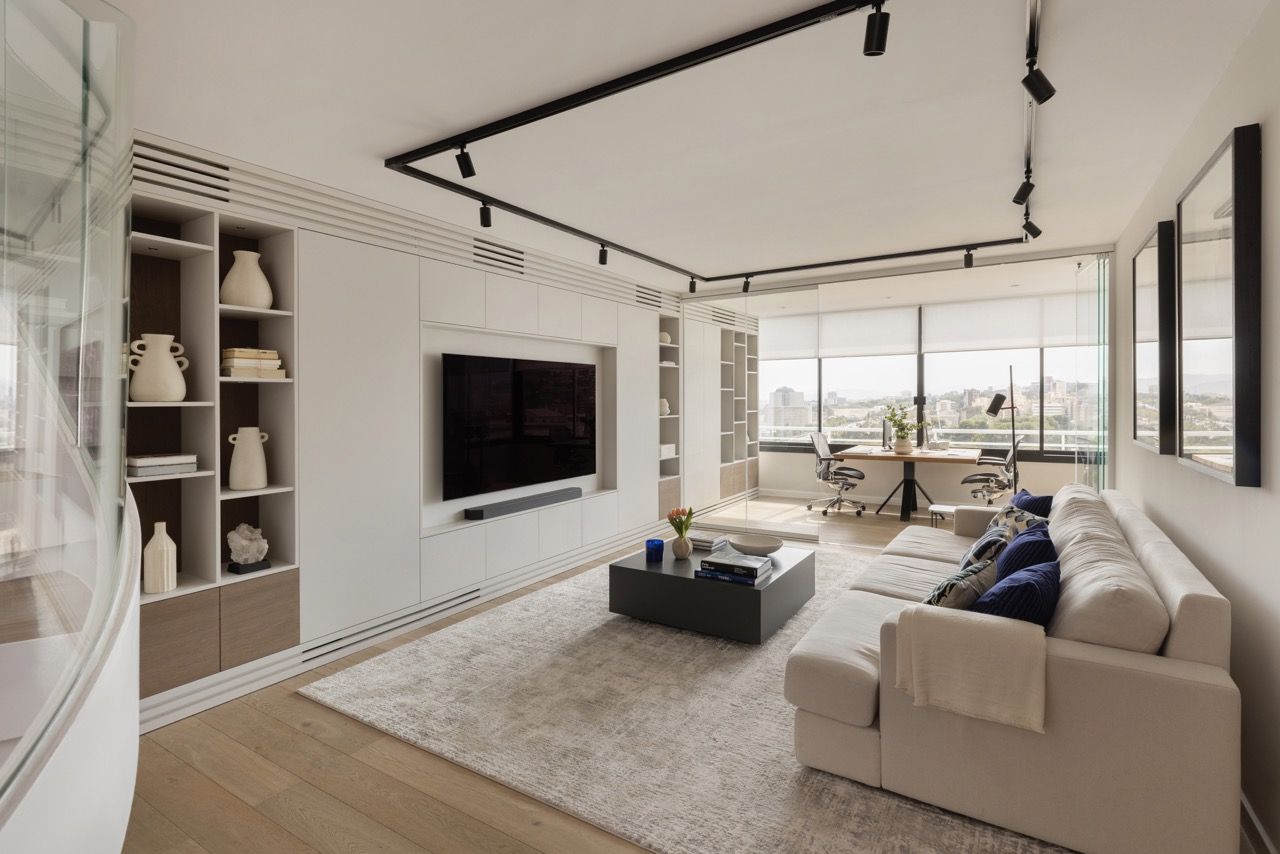 En imágenes:Un espectacular dúplex con vistas en Barcelona
