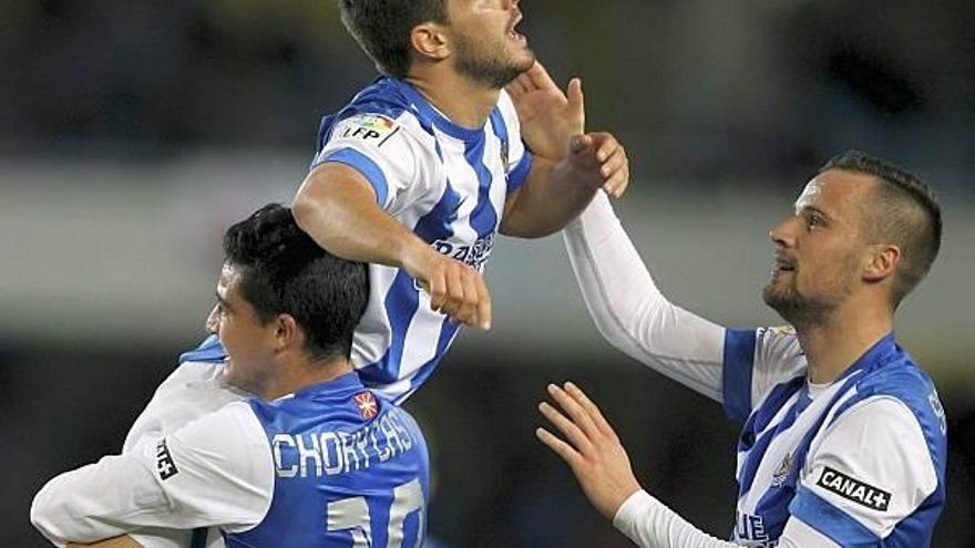 La Real se deshace con facilidad del Algeciras en una gran segunda parte