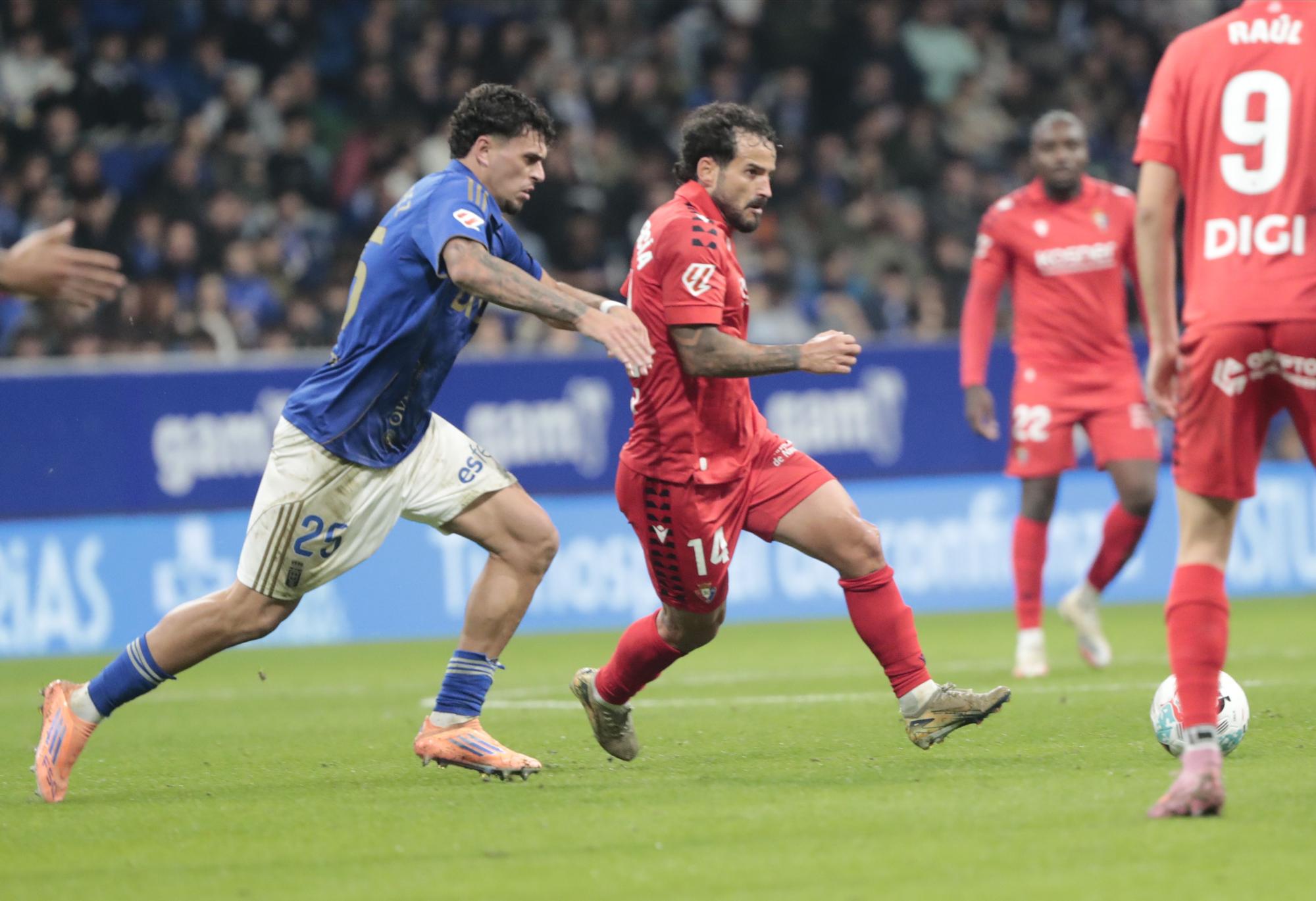 Las mejores fotos del Oviedo - Osasuna