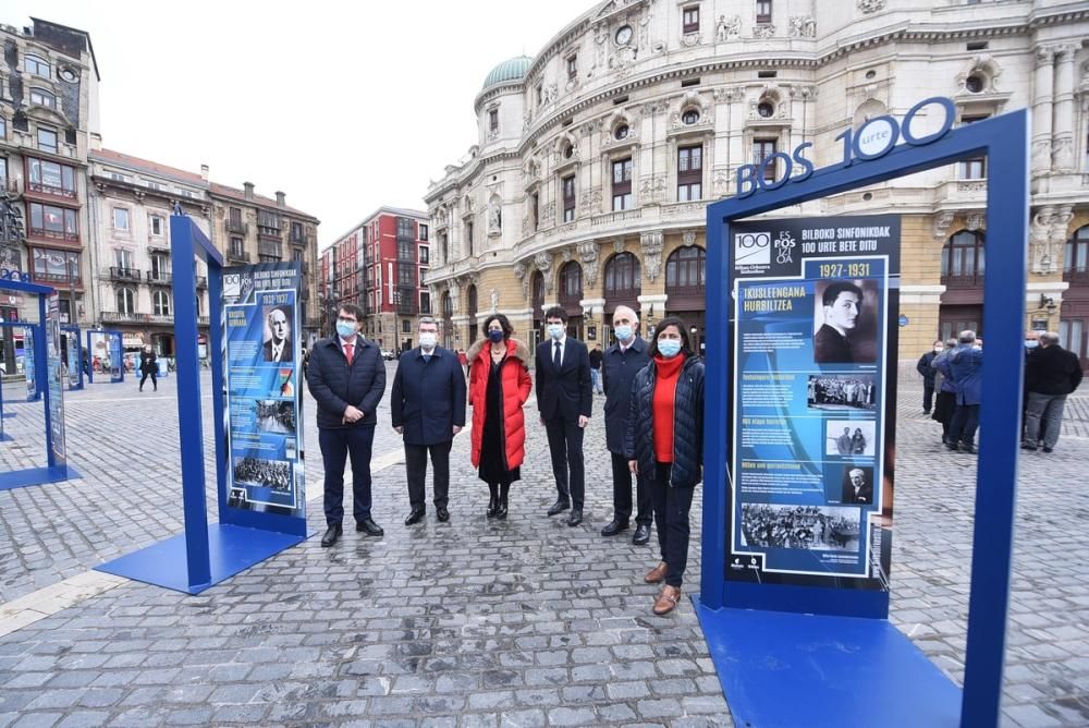 Exposición 100 años de la BOS