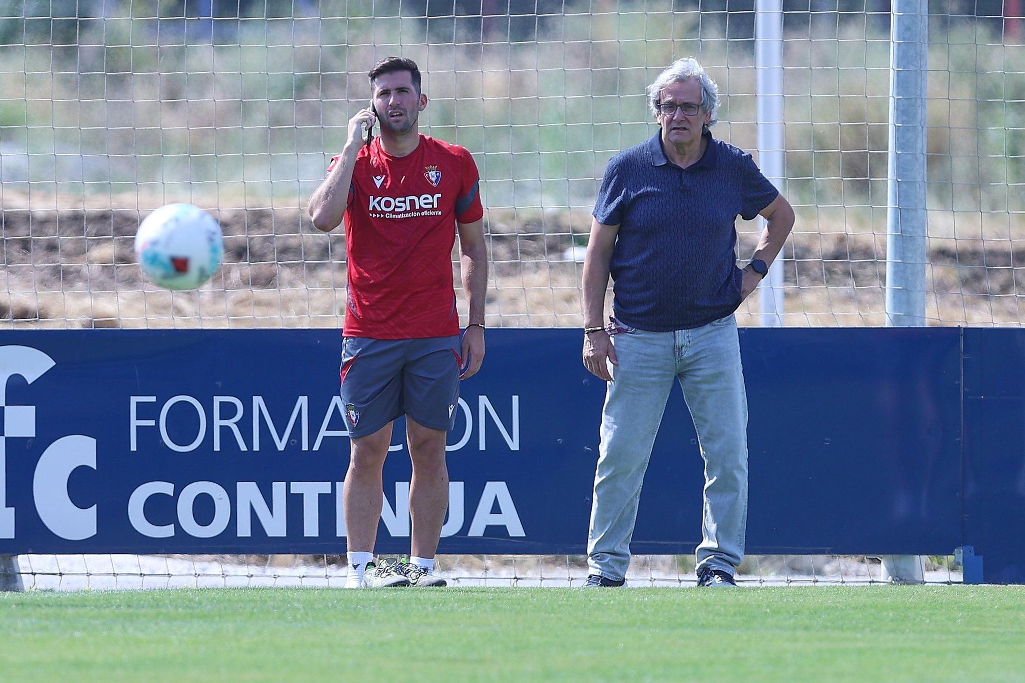 Entrenamiento de Osasuna (18/07/2025)