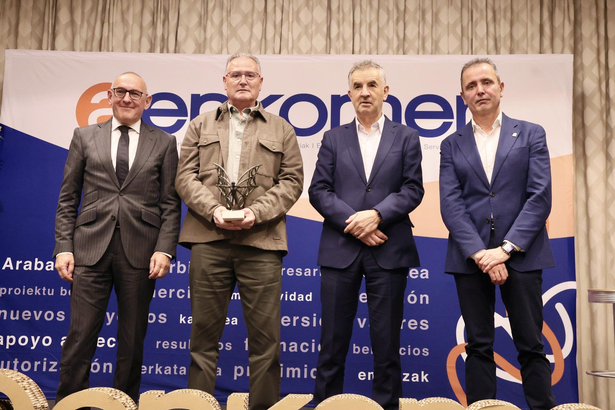 En imágenes: Premios Aenkomer al Comercio y Servicios de Álava