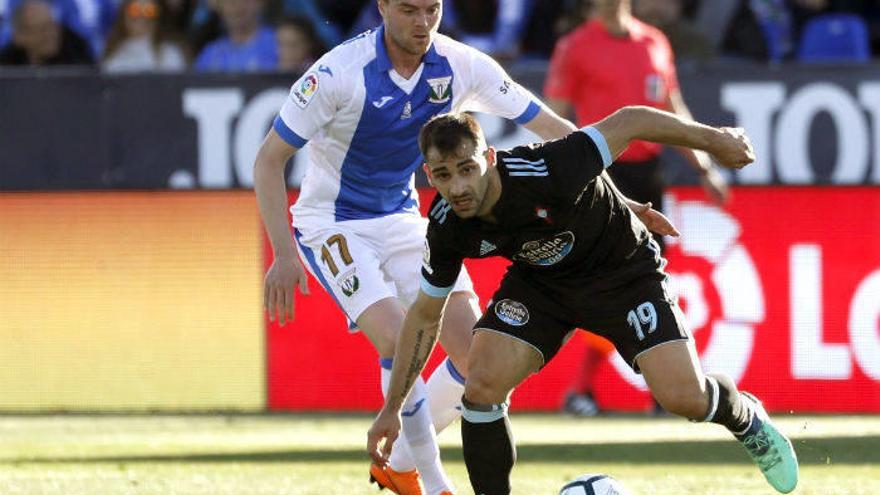 Un competitivo Leganés agrava la crisis a domicilio del Celta