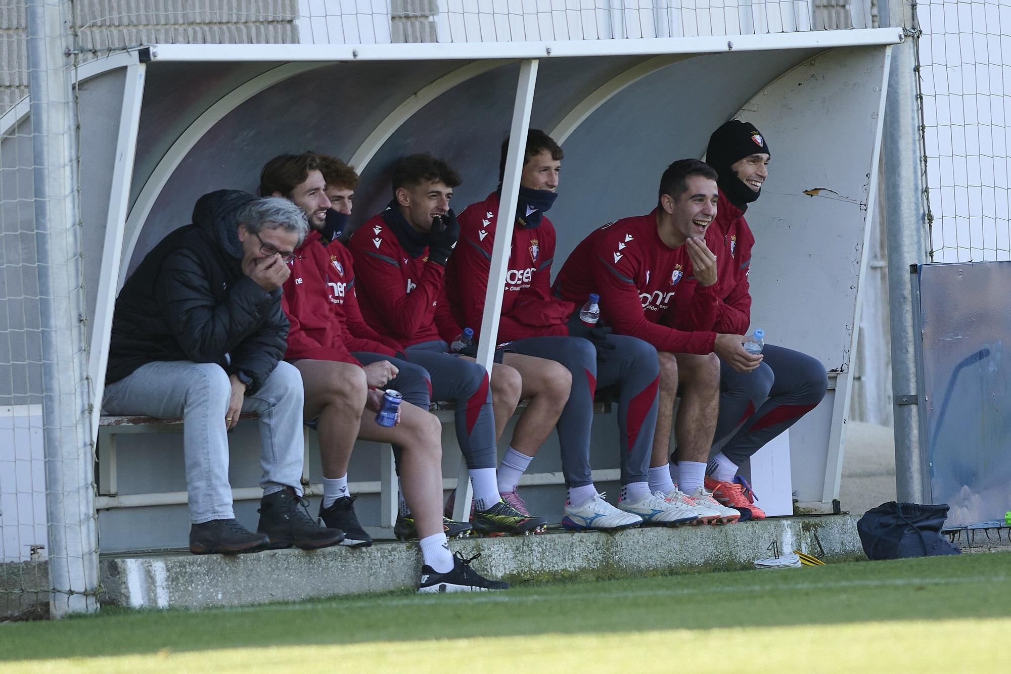 Fotos del entrenamiento de Osasuna (30 de noviembre de 2025)