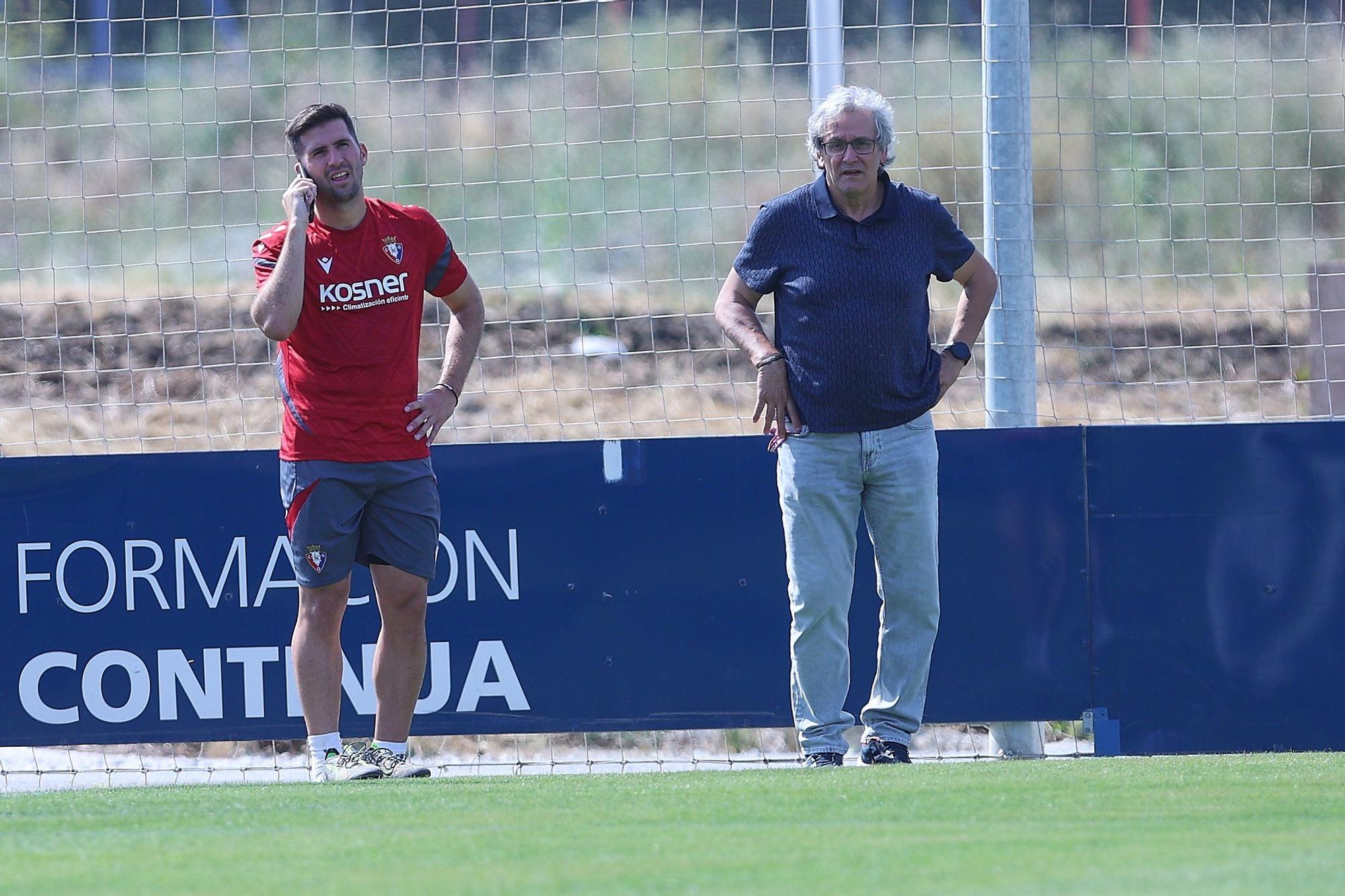 Entrenamiento de Osasuna (18/07/2025)