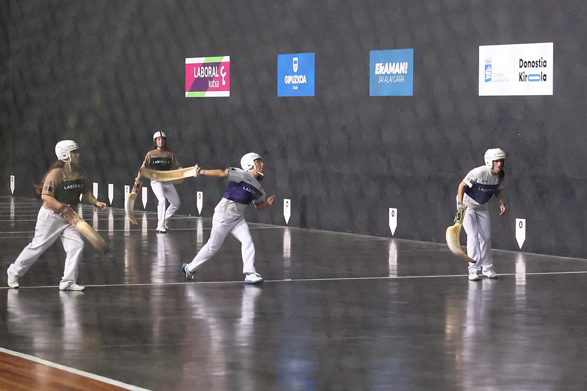 Sorozabal-Arai y Urreisti-Basque, primeros finalistas de la Final Four de la Jai Alai League
