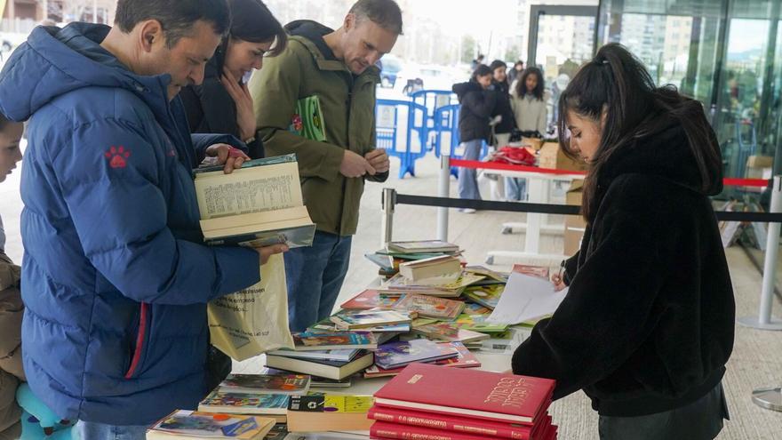 La pérgola de Sancho El Sabio acogerá un nuevo mercado de trueque el 8 de febrero