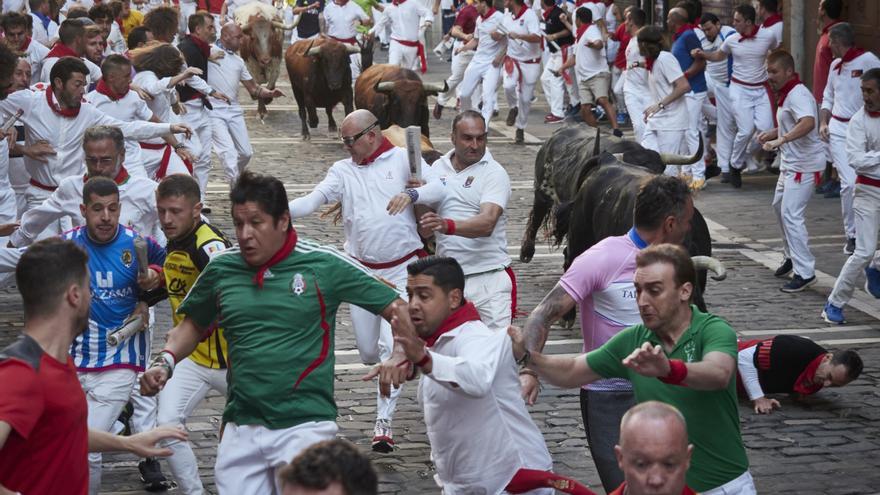 Quinto encierro de San Fermín 2022 (Europa Press)