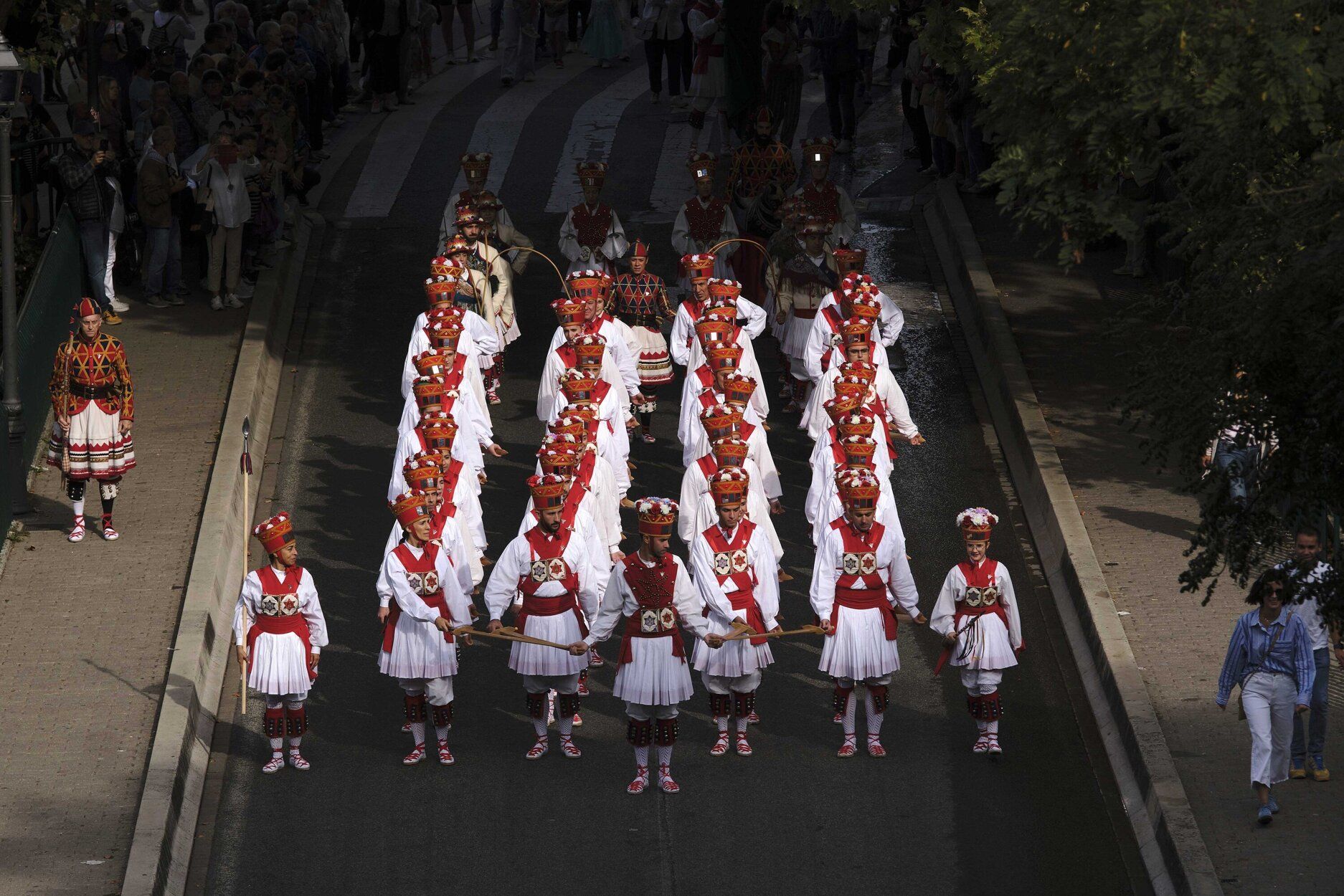 Fotos de la procesión de San Fermín Txikito