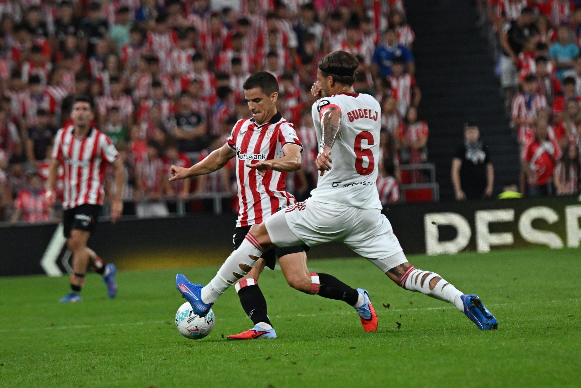 El Athletic-Sevilla, en imágenes