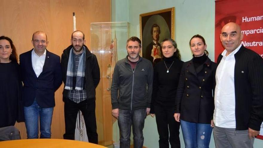 Encuentro con delegados internacionales de Cruz Roja Navarra en misión durante 2016.