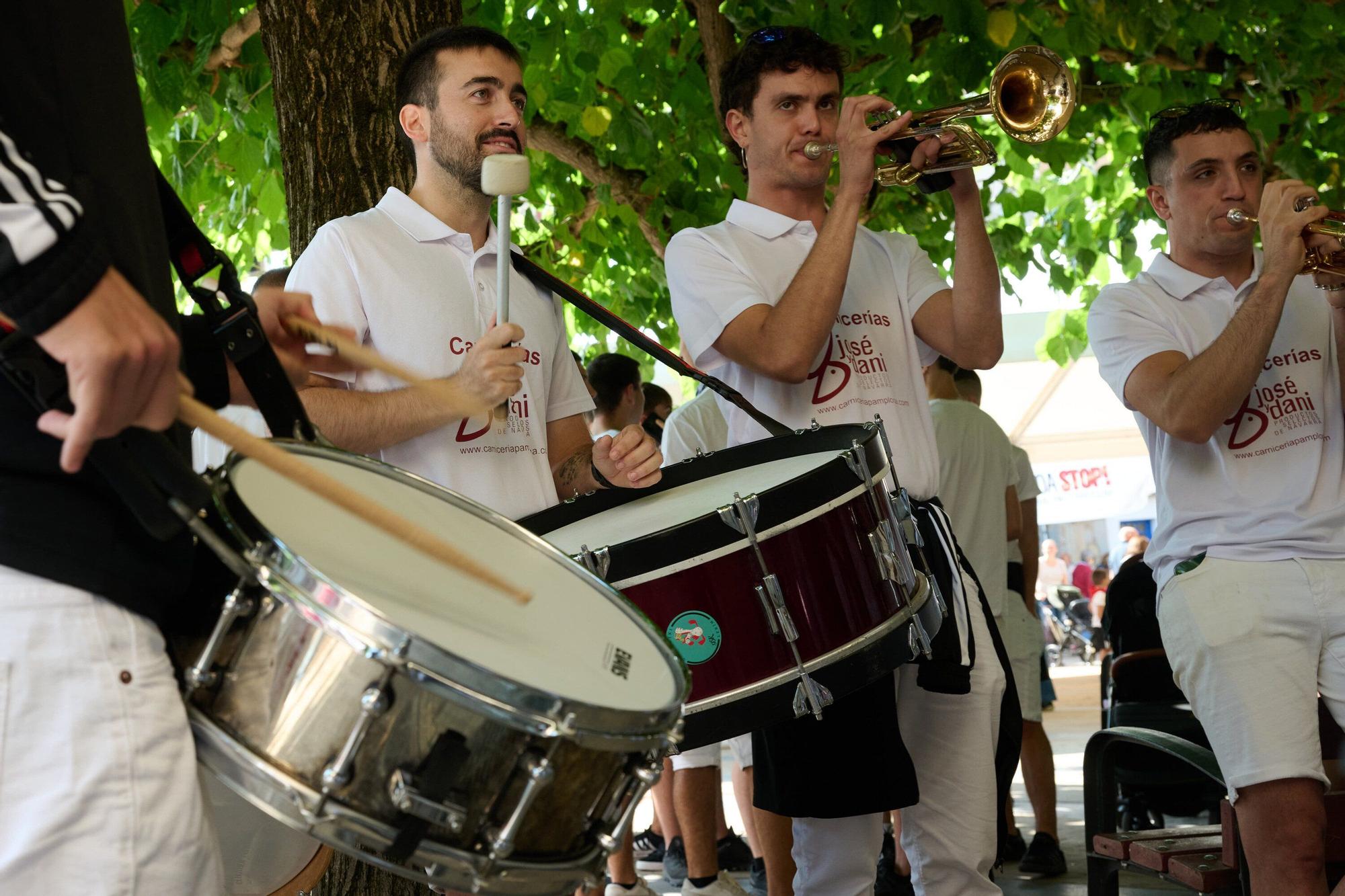 Fotos del chupinazo de fiestas de Huarte 2025