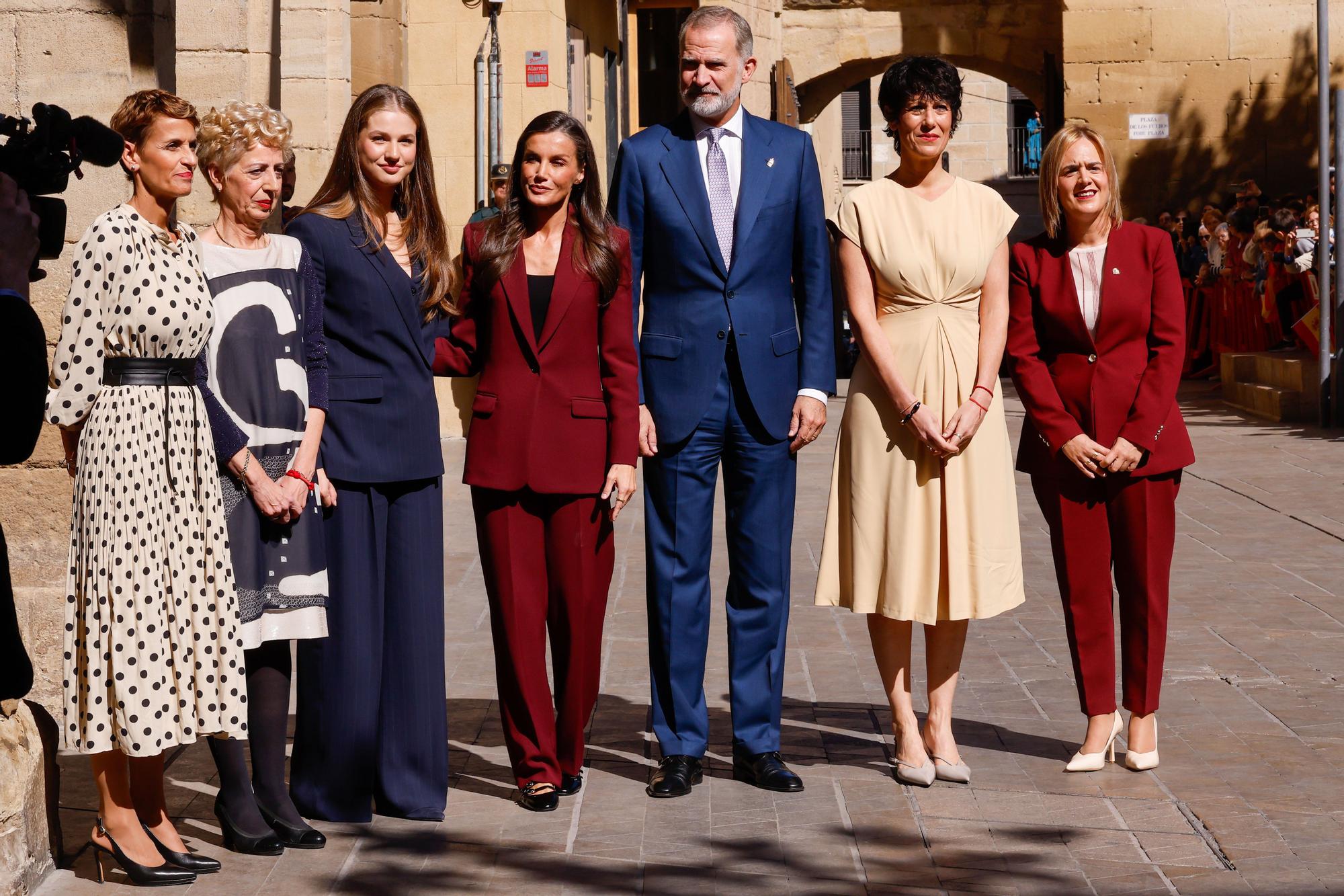 Visita de Felipe de Borbón, Leonor y Letizia a Navarra (viernes 26 de septiembre de 2025)