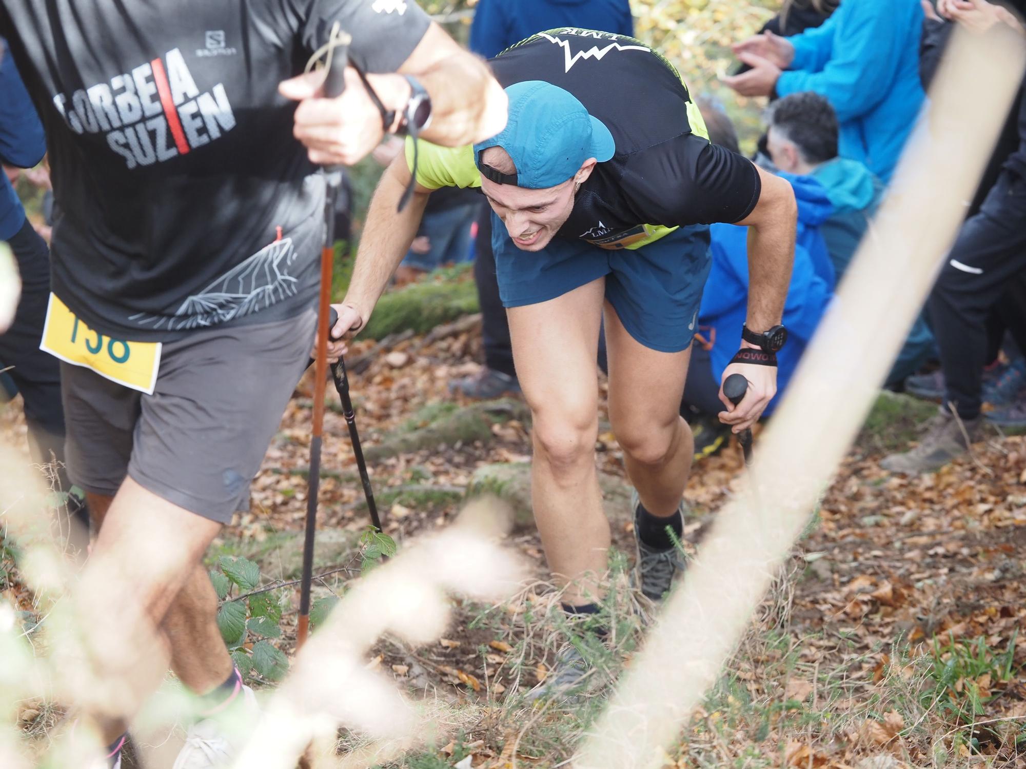 La llegada de los corredores a Karakate, en imágenes
