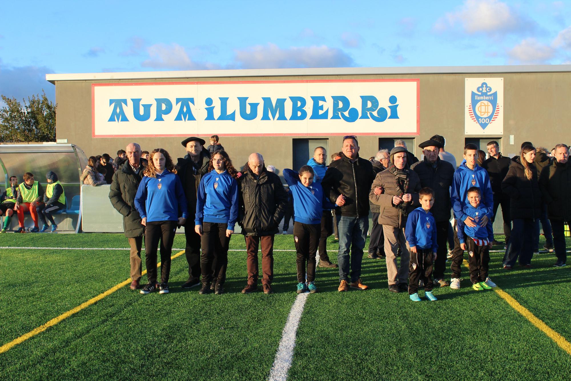 Inauguración del nuevo campo del Lardín