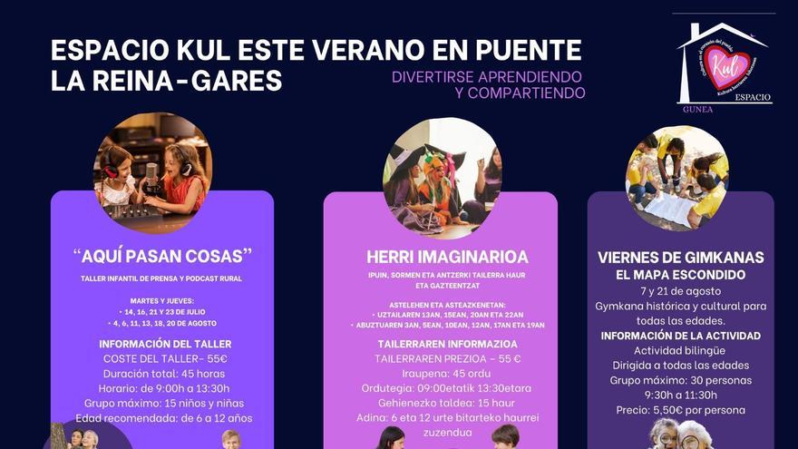 Gincanas, talleres creativos y de prensa, la propuesta cultural de Tdiferencia para este verano