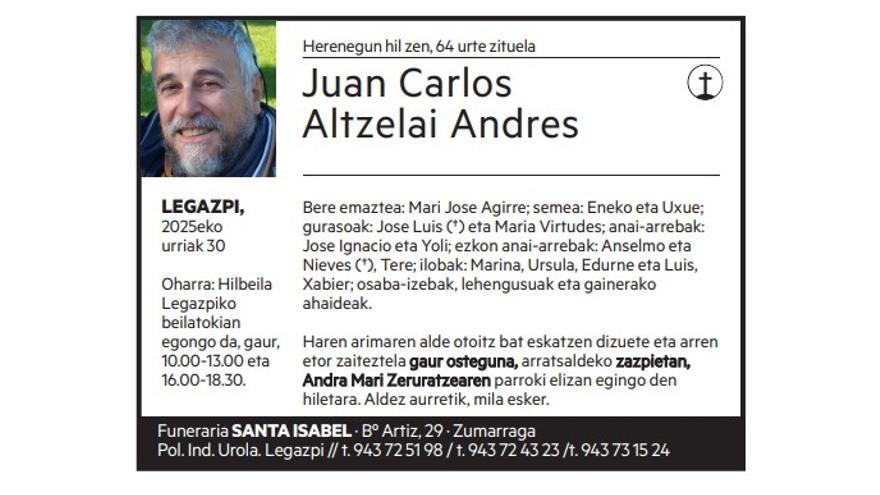 Juan Carlos Altzelai Andres